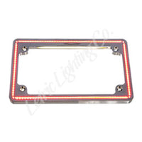 Letric Lighting 11-17 HD Softail FXS/B/ 12-17 FLS/S  Perfect Plate Light License Plate Frame Chrome