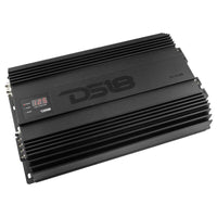 DS18 1-Channel Amp 9200 Burst/0.5ohm 5000/1ohm 3500/2ohm 2200/4ohm Watts RMS w/ Voltmeter Black