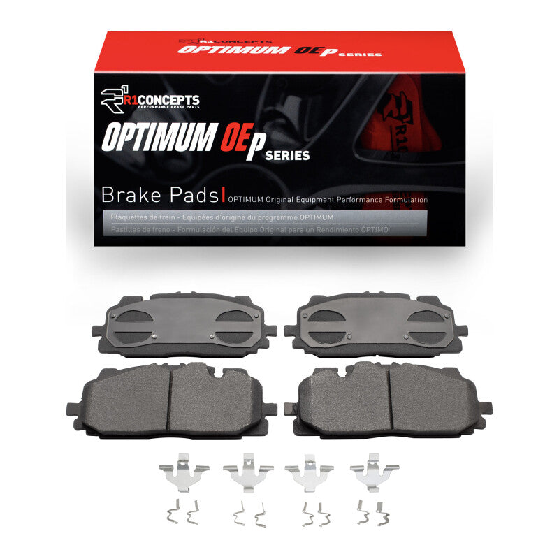 R1 Concepts R1 2018-2025 Audi S4 Front R1 Optimum OE Pads & Hardware Kit