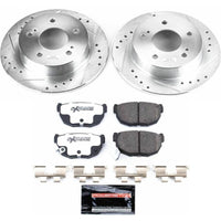 PowerStop Power Stop 94-98 Nissan 240SX Rear Z26 Street Warrior Brake Kit
