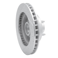 R1 Concepts R1 73-73 Ford Galaxie 500 Front Right Drilled & Slotted Silver Brake Rotor