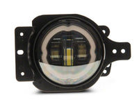 Raxiom 18-23 Jeep Wrangler JL Axial Series 9-In Angel Eye LED Headlights- Black Housing (Clear Lens)