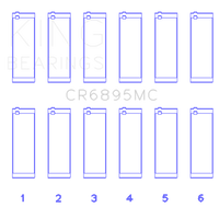 King Engine Bearings Ford Ecoboost 3.5L V6 Connecting Rod Bearing Set