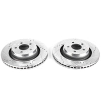 PowerStop Power Stop 09-11 Dodge Nitro Front Evolution Drilled & Slotted Rotors - Pair