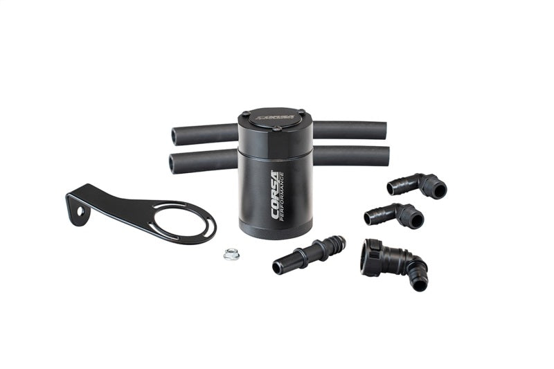 CORSA Performance Corsa 2021-2025 Ford Bronco 2.3L Aluminum Oil Catch Can
