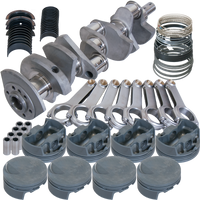 Eagle Chevy 502 4.250in Crank 6.385in H-Beam -3cc Flat Top 4.600in Pistons Rotating Assembly