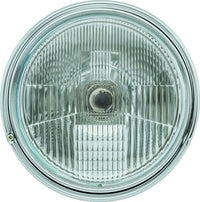 BikeMaster 7in Headlight Side Mount - Black