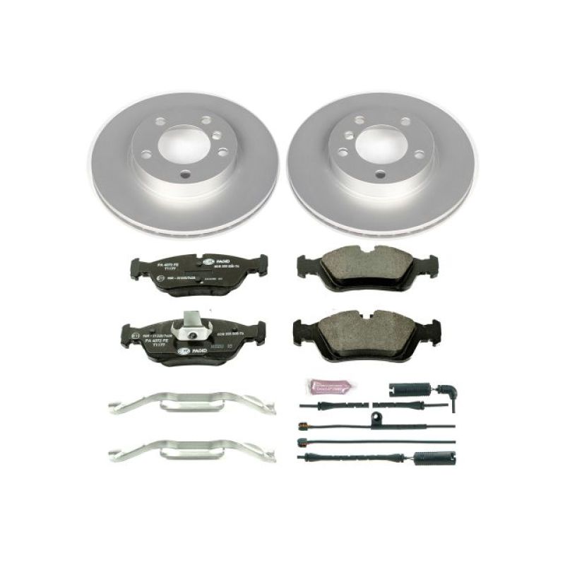 PowerStop Power Stop 92-98 BMW 318i Front Euro-Stop Brake Kit