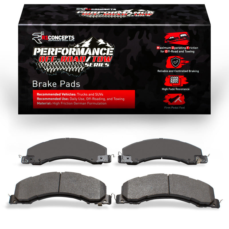 R1 Concepts R1 08-26 Sterling Bullet Rear Off-Road/Tow Brake Pads