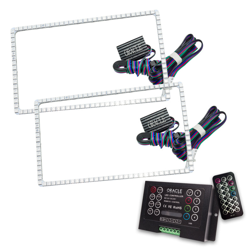 ORACLE Lighting Oracle Dodge Ram 94-01 Halo Kit - ColorSHIFT w/ 2.0 Controller