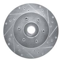 R1 Concepts R1 93-96 Dodge DAKOTA RWD Front Right Drilled & Slotted Silver Brake Rotor