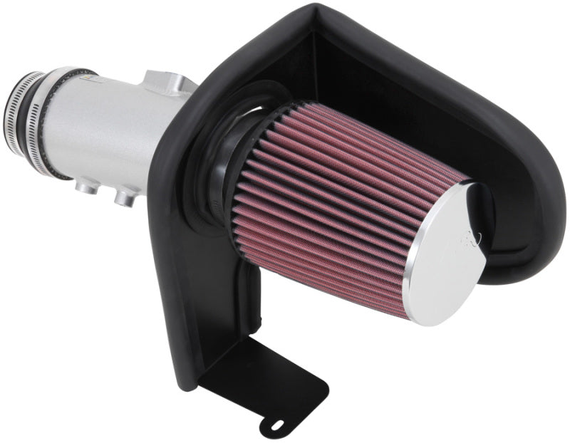 K&N Engineering K&N 13-14 Honda Accord 3.5L V6 69 Series Typhoon Air Intake System - Silver Cold Air Intake Kit