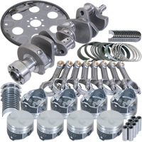 Eagle Chevy 305 1Pc 3.480in Crank 5.700in I-Beam Rods 3.796in Pistons 153 Tooth FP Balanced Assembly