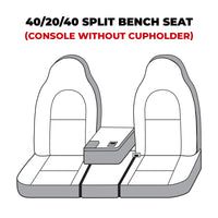 Covercraft 99-02 Ford Std Polycotton SeatSaver Custom Front Row Seat Covers - Tan