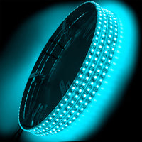 ORACLE Lighting Oracle LED Illuminated Wheel Rings - Aqua