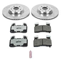 PowerStop Power Stop 16-18 Cadillac CT6 Front Z26 Street Warrior Brake Kit