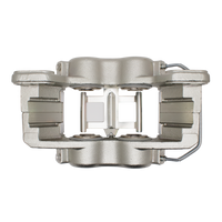 DFC 09-24 Chevrolet Silverado 4500 HD Fr & Rr R/Rear Right L Premium Caliper - Silver Zinc Coated