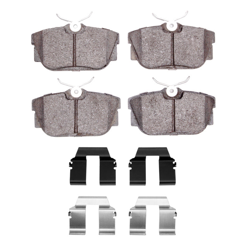 R1 Concepts R1 99-99 Volkswagen EuroVan Rear Semi Met Pads & Hardware Kit