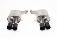 Dinan 12-19 BMW M6 (F06/F12/F13) Free Flow Axleback Exhaust System - Black Tips