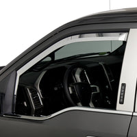 Putco 17-20 Ford SuperDuty - Crew Cab (Set of 4) Element Chrome Window Visors