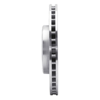 R1 Concepts R1 98-04 Volvo C70 Front Right Drilled & Slotted Silver Brake Rotor