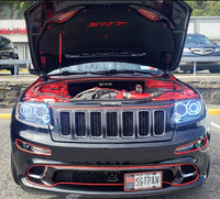 ORACLE Lighting Oracle Jeep Grand Cherokee 11-13 Triple Halo Kit - ColorSHIFT w/ Simple Controller