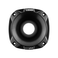 DS18 2in Short Bolt-On Throat Horn 57 Degree 2.6in Depth Black Aluminum