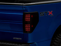 Raxiom 09-14 Ford F-150 Styleside Axial Series LED Tail Lights- Black Housing (Smoked Lens)