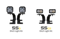 Diode Dynamics 14-19 Silverado/Sierra SS3 LED Ditch Light Kit - Pro White Combo