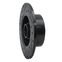 R1 Concepts R1 96-08 Audi A4 (Mexico) Rear Right Drilled & Slotted Black Brake Rotor