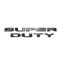 Putco 17-19 Ford SUPERDUTY Letters (Stamped/Black Platinum) Tailgate/Rear