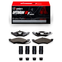 R1 Concepts R1 83-94 Ford Escort Front Optimum OE Pads & Hardware Kit