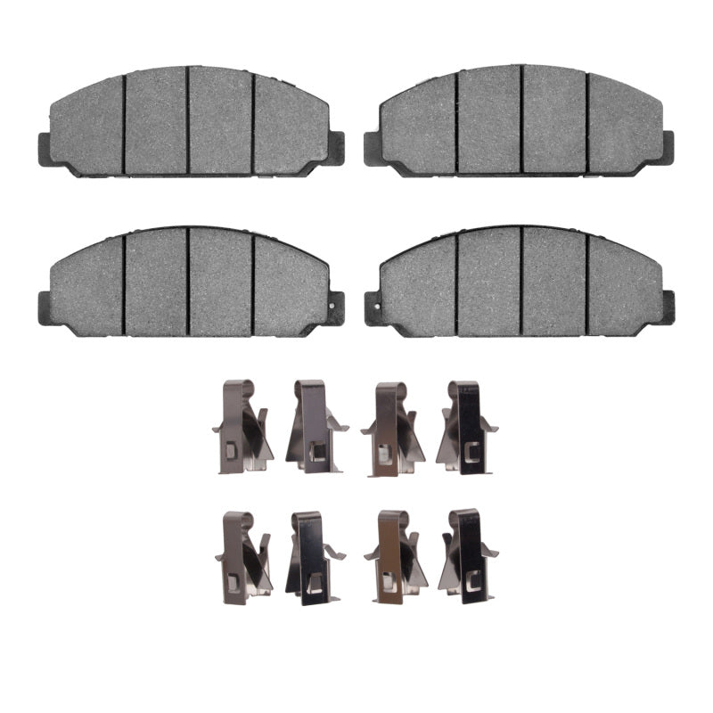 R1 Concepts R1 13-20 Hino 195 Front/Rear Ceramic Pads & Hardware Kit