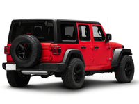Raxiom 18-23 Jeep Wrangler JL Horizon LED Tail Lights- Black Housing- Red Lens