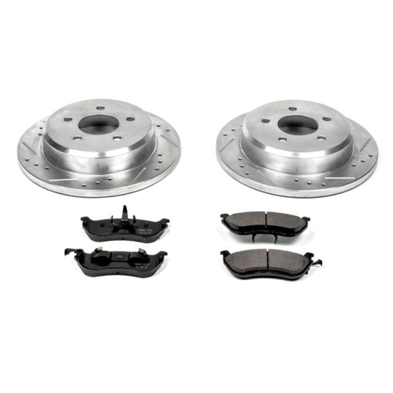 PowerStop Power Stop 96-02 Ford Crown Victoria Rear Z23 Evolution Sport Brake Kit