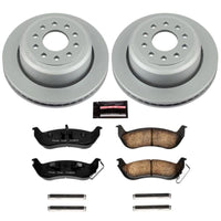 PowerStop Power Stop 03-11 Lincoln Town Car Rear Z17 Evolution Geomet Coated Brake Kit
