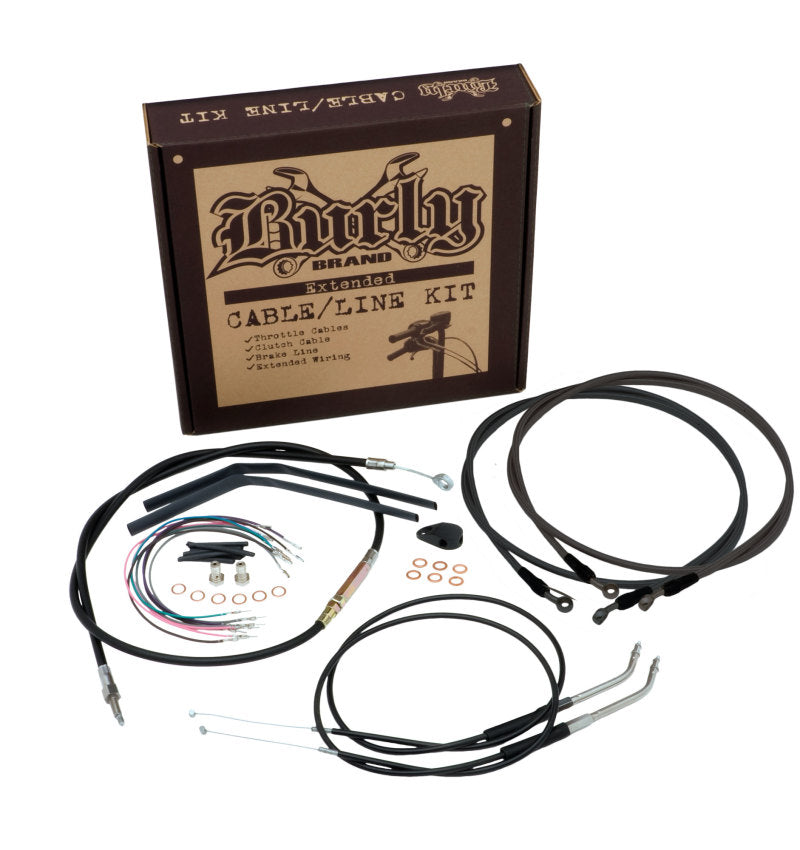 Burly Brand Control Kit 14in T-Bar Black