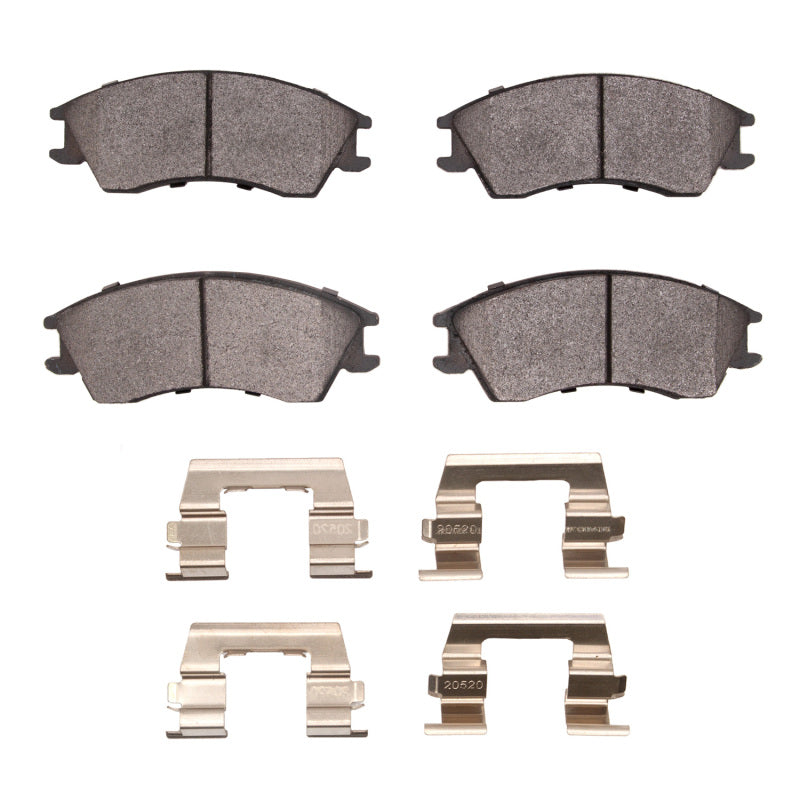 R1 Concepts R1 1989-1994 Subaru Justy Front R1 Semi Met Pads & Hardware Kit
