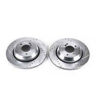PowerStop Power Stop 01-06 BMW M3 Rear Evolution Drilled & Slotted Rotors - Pair