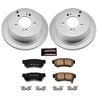 PowerStop Power Stop 01-06 Hyundai Santa Fe Rear Z17 Evolution Geomet Coated Brake Kit