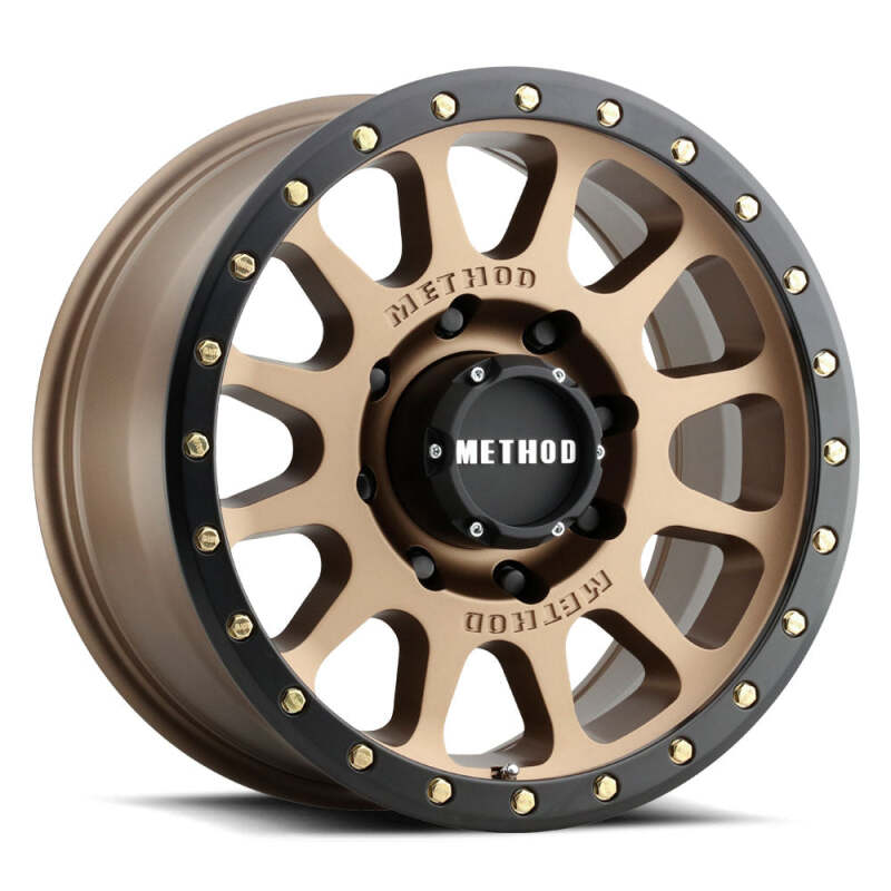 Method Wheels Method MR305 NV 17x8.5 25mm Offset 6x5.5 108mm CB Method Bronze/Black Street Loc Wheel