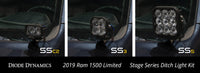 Diode Dynamics Stage Series Ditch Light Kit for 2019-Present Ram C2 - Pro White Combo