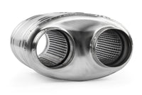 APR Premium Sound Absorption Muffler - Dual 70mm (2.75in) - Oval Body 217mm x 134mm x 210mm