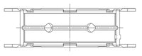 ACL BMW N54/N55/S55B30 3.0L Standard Size Main Bearing Set