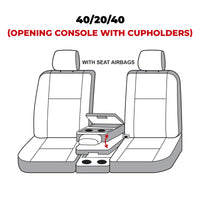 Covercraft 19-20 Ford F150/ Waterproof Polyester SeatSaver Custom Front Row Seat Covers - Grey