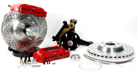 Baer Brakes 82-92 Chevrolet Camaro STD Studs 13in Track4 Front SDZ Brake Kit - Fire Red
