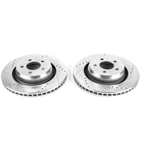 PowerStop Power Stop 09-11 Dodge Nitro Front Evolution Drilled & Slotted Rotors - Pair