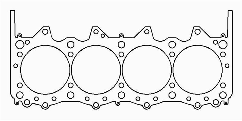 Cometic Gasket Cometic Ford 500 JC50 Pro Stock V8 .052in MLS Cylinder Head Gasket - 4.735in Bore - LHS