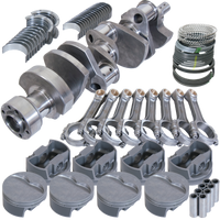 Eagle Chevy LT1350 1Pc 3.750in Crank 6.000in I-Beam Rods -5cc 4.030in Pistons Rotating Assembly