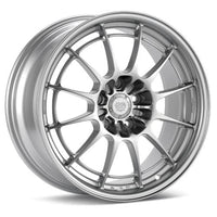 Enkei NT03+M 18x9.5 5x114.3 27mm Offset 72.6mm Bore F1 Silver Wheel